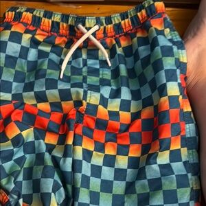 Colorful Checkered Kids Shorts